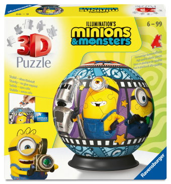 3D Puzzle-Ball Minions 3
