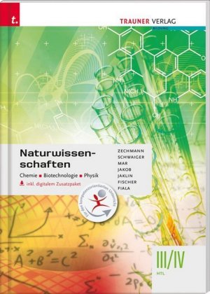Naturwissenschaften III/IV HTL Chemie, Biotechnologie, Physik, inkl. digitalem Zusatzpaket