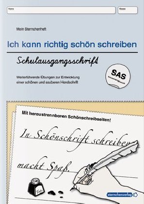 Übungsheft zur Schreibschrift in Schulausgangsschrift - Mein Schönschreibheft