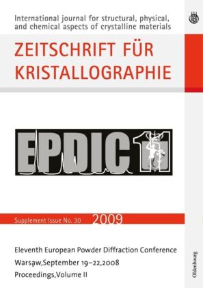 Eleventh European Powder Diffraction Conference, 2 Teile