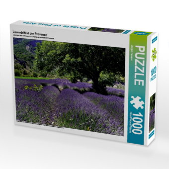 Lavendelfeld der Provence (Puzzle)