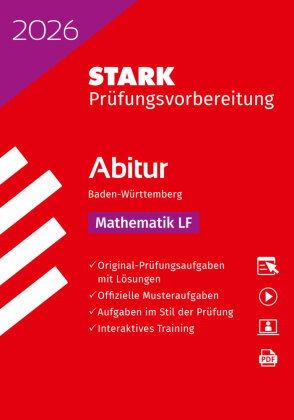 STARK Mathematik LF - Abitur 2026 BW - Prüfungsvorbereitung, m. 1 Buch, m. 1 Beilage