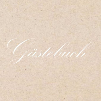 Gästebuch - Leinen-Optik