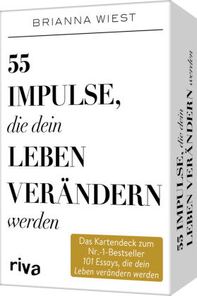55 Impulse, die dein Leben verändern werden - Das Kartendeck zum Nr.-1-Bestseller 101 Essays, die de