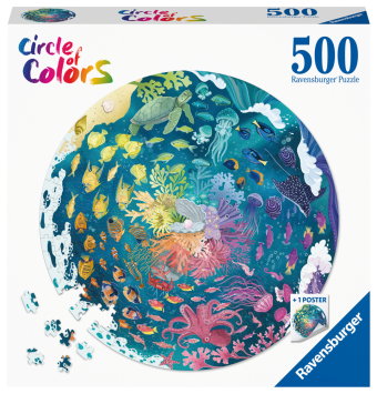 Erwachsenenpuzzle 500 Teile - Circle of Colors - Ozean