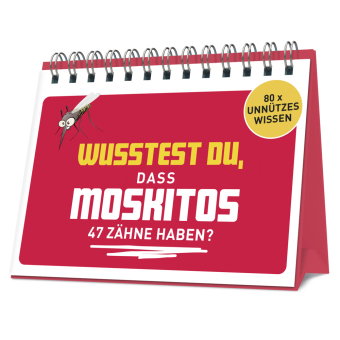 Wusstest du, dass Moskitos 47 Zähne haben?