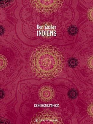 Der Zauber Indiens Geschenkpapier, Motiv Pinke Pracht
