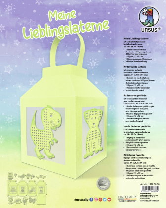 URSUS Meine Lieblingslaterne, apfelgrün