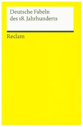 Deutsche Fabeln des 18. Jahrhunderts