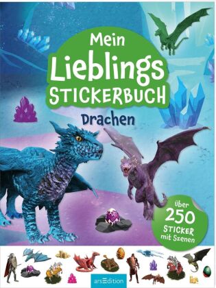 Mein Lieblings-Stickerbuch - Drachen
