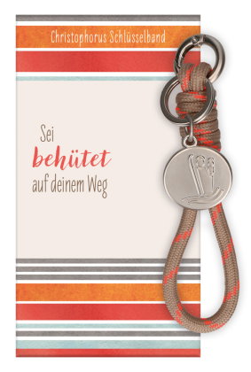 Christophorus-Schlüsselanhänger - Sei behütet auf deinem Weg