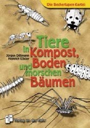 Die Becherlupen-Kartei: Tiere in Kompost, Boden und morschen Bäumen