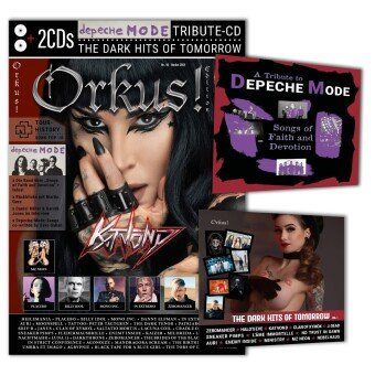 Orkus-Edition mit DEPECHE-MODE-Tribute-CD "SONGS OF FAITH AND DEVOTION"! Plus 2. CD: "THE DARK HITS