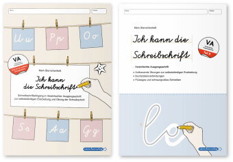 Ich kann die Schreibschrift + Übungsheft zu den Buchstabenverbindungen - Vereinfachte Ausgangsschrif