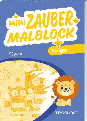 Mini Zaubermalblock to go. Tiere