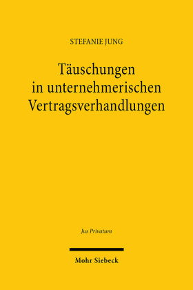 Täuschungen in unternehmerischen Vertragsverhandlungen