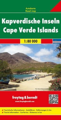 Freytag & Berndt Autokarte Kapverdische Inseln/ Cape Verde Islands / Cap-Vert / Cabo Verde / Capo Ve