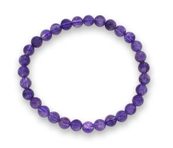 Amethyst Edelsteinarmband 6mm, J749-03