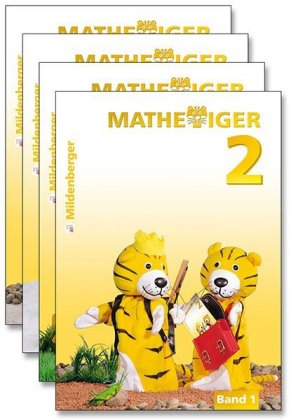 Mathetiger 2, Jahreszeiten-Bände, Klasse 2 · Erstausgabe. Tl.1-4