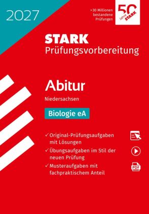 STARK Biologie eA - Abitur 2027 Niedersachsen - Prüfungsvorbereitung, m. 1 Buch, m. 1 Beilage
