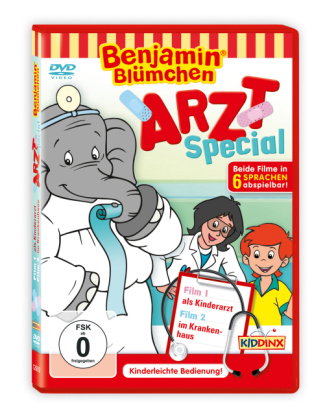 Benjamin Blümchen - Arzt - Special, 1 DVD