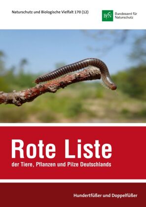 NaBiV Heft 170/12: Rote Liste und Gesamtartenliste der Hundertfüßer und Doppelfüßer