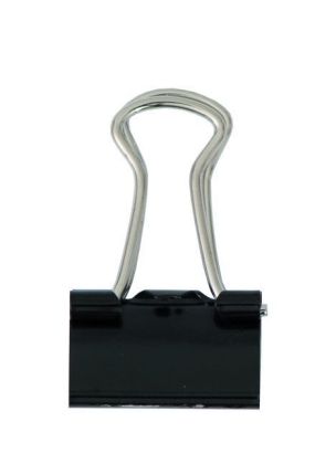 Foldback-Klammern schwarz, 15 mm