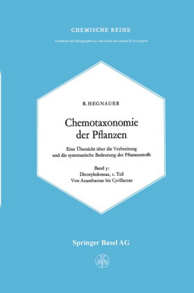Chemotaxonomie der Pflanzen. Bd.3
