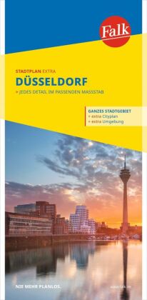 Falk Stadtplan Extra Düsseldorf 1:20.000
