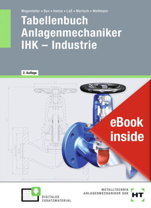 eBook inside: Buch und eBook Tabellenbuch Anlagenmechaniker IHK - Industrie, m. 1 Buch