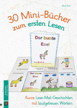 30 Mini-Bücher zum ersten Lesen