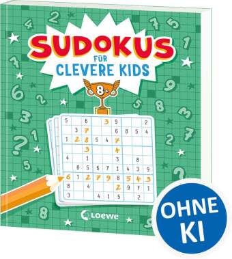 Sudokus für clevere Kids 8+ [grün]