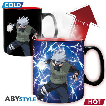 NARUTO SHIPPUDEN - Mug HeatChange - Kakashi/Itachi -cardboard