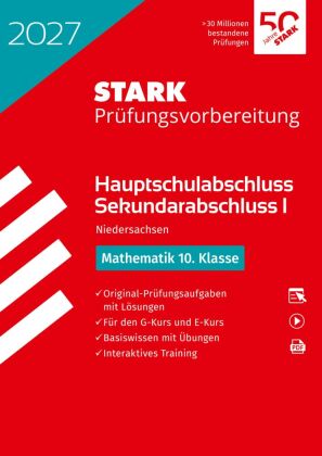 STARK Mathematik 10. Klasse - Hauptschulabschluss 2027 Niedersachsen - Prüfungsvorbereitung mit Lösu