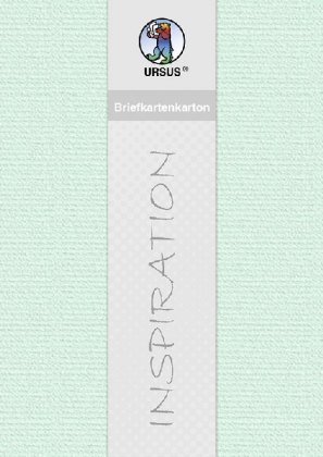 URSUS 5 Blatt Briefkartenkarton, mint