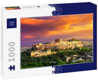 Lais Puzzle Akropolis mit Parthenon in Athen 1000 Teile