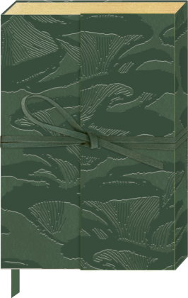 Tagebuch mit Wickelverschluss