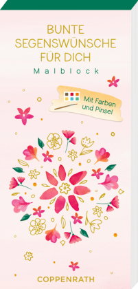 Mini-Malblock - Bunte Segenswünsche für dich