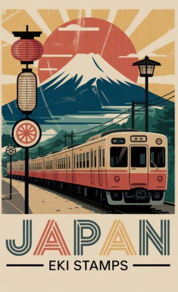 Japan EKI Stempel Buch: Sammle EKI Stempel und gestalte einzigartige Erinnerungen an deine Reise | E
