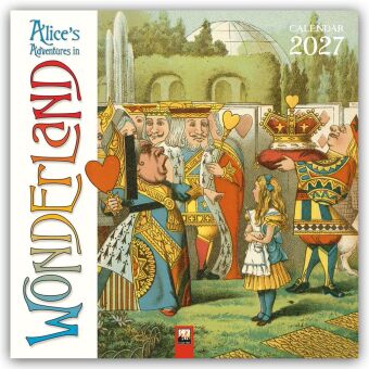 Alice in Wonderland - Alice im Wunderland 2027 - Original Flame Tree Publishing-Kalender [Kalender]