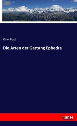 Die Arten der Gattung Ephedra