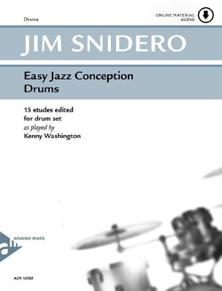 Easy Jazz Conception Drums, w. Audio-CD