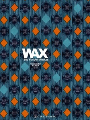 WAX Geschenkpapier, Die Farben Afrikas - Motiv Rote Karos