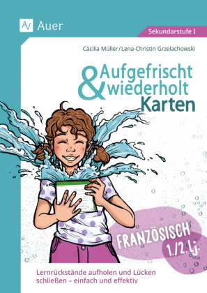 Aufgefrischt-und-wiederholt-Karten Französisch 1-2, m. 1 Beilage