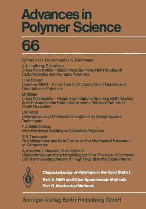 Characterization of Polymers in the Solid State I: Part A: NMR and Other Spectroscopic Methods Part