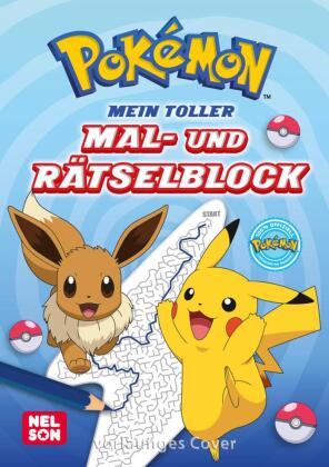 Pokémon Activity-Buch: Mein toller Mal- und Rätselblock