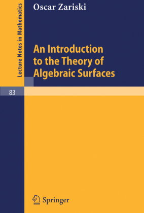 An Introduction to the Theory of Algebraic Surfaces