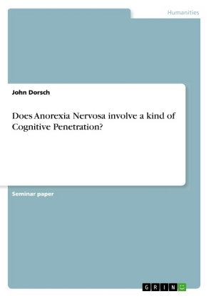 Does Anorexia Nervosa involve a kind of Cognitive Penetration?