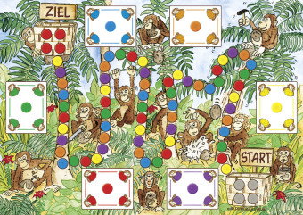 Wer knackt die Nuss? Karteikarten, Würfelspiel (Spiel)