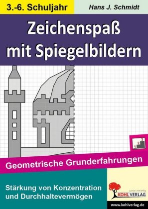 Symmetrieübungen mit Spiegelbildern / Geometrische Grundbildung